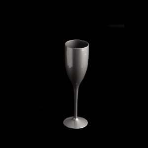 Flûte à champagne argentée incassable | RBDRINKS®