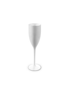 Flûte à champagne blanche 12cl