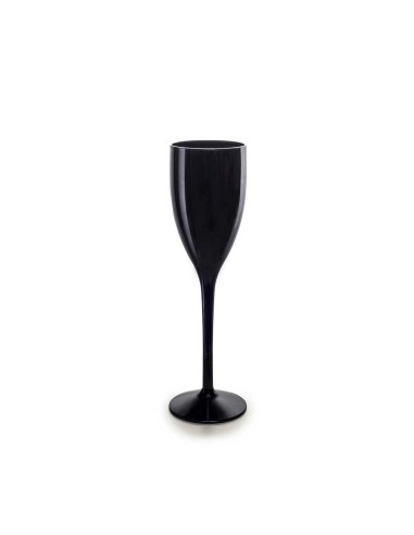 Flûte à champagne noire 12cl