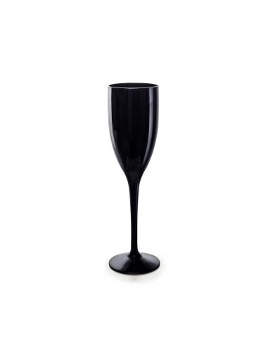 Flûte à champagne noire 15cl