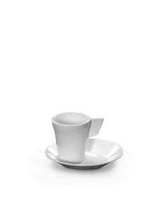 Tasse à café blanche 9cl