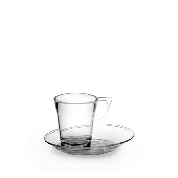 Tasse à café transparente, incassable !