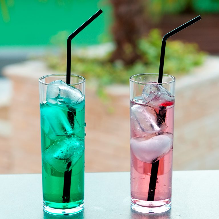 Tube long drink transparent incassable et réutilisable RBDRINKS®