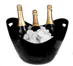 Vasque à champagne noire | RBDRINKS®