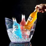 Seau à champagne transparent | RBDRINKS®