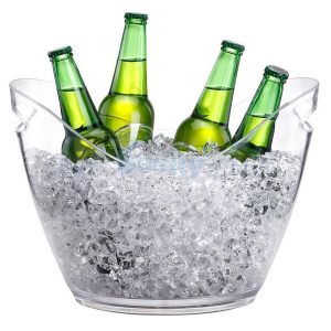 Vasque à champagne transparente | RBDRINKS®