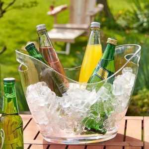 Vasque à champagne transparente | RBDRINKS®